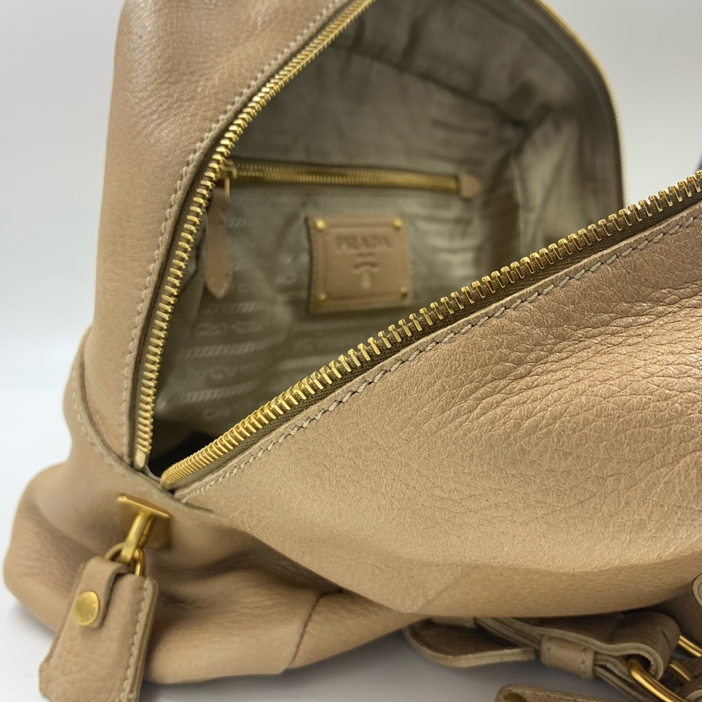 Authentic Prada Cervo DEER SKIN Shoulder Tote - Picture 13 of 16